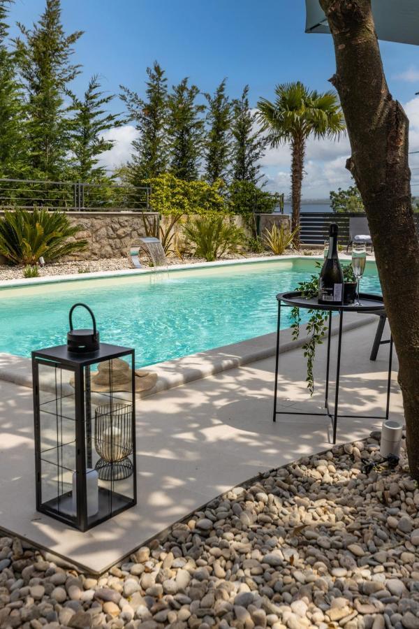 Villa Adriatic, Apartment Rebecca With Heated Swimming Pool, Sew View, Childrens Playground Ičići Esterno foto